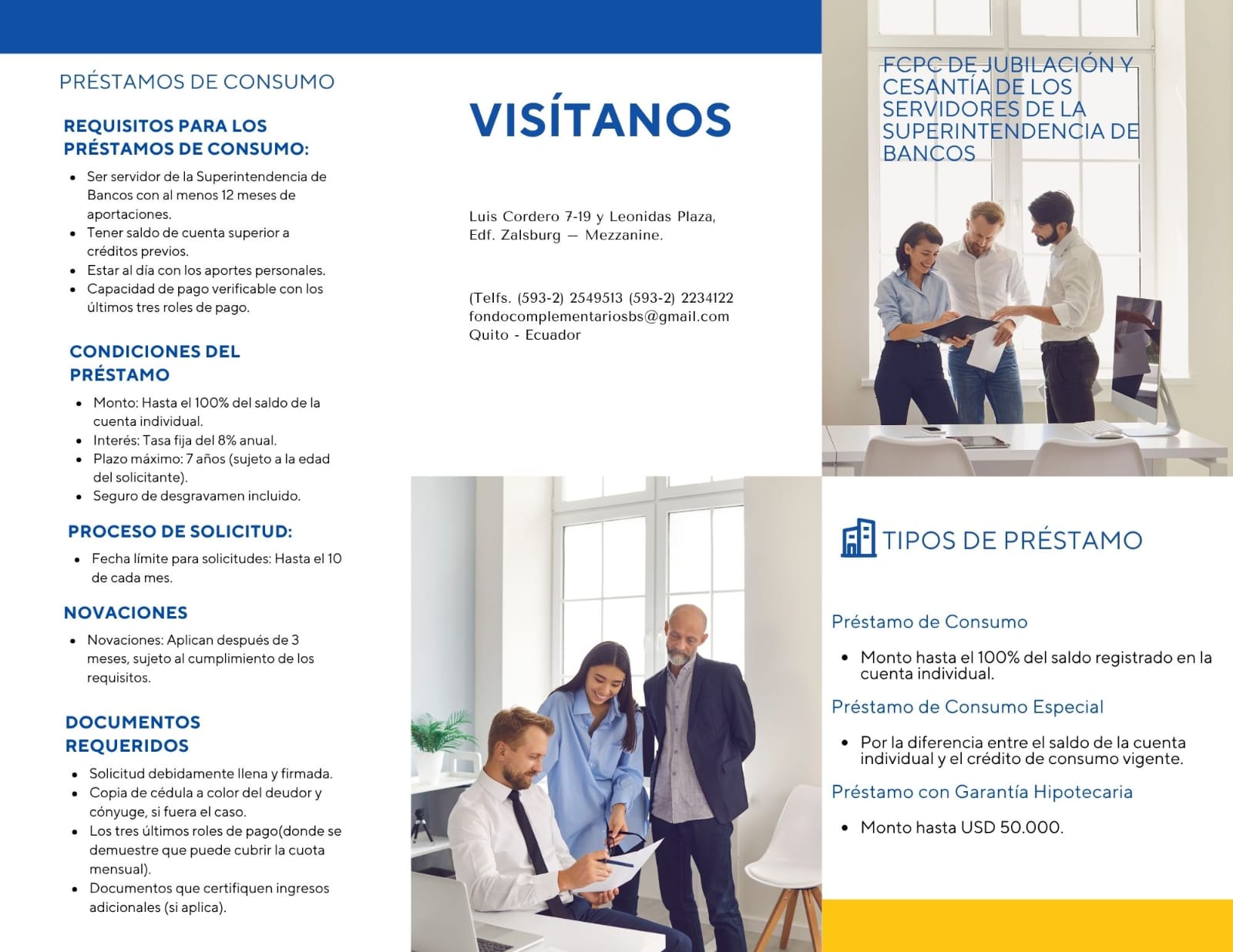 Préstamos de Consumo